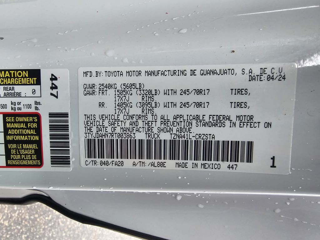 2024 Toyota Tacoma Image 23