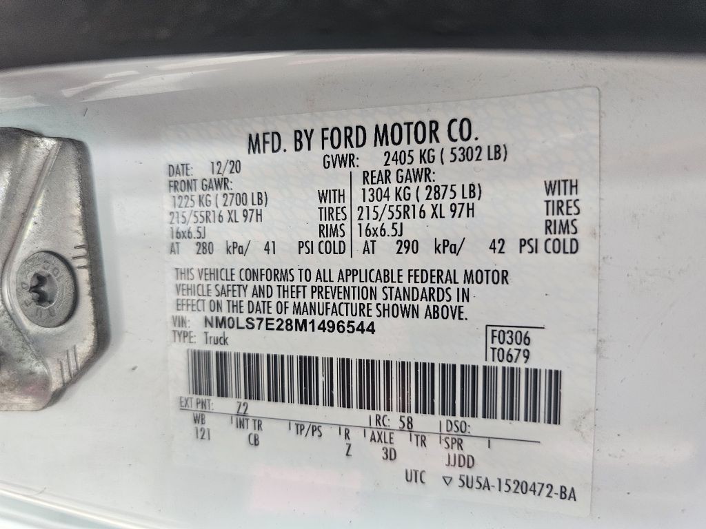 2021 Ford Transit Connect Image 25