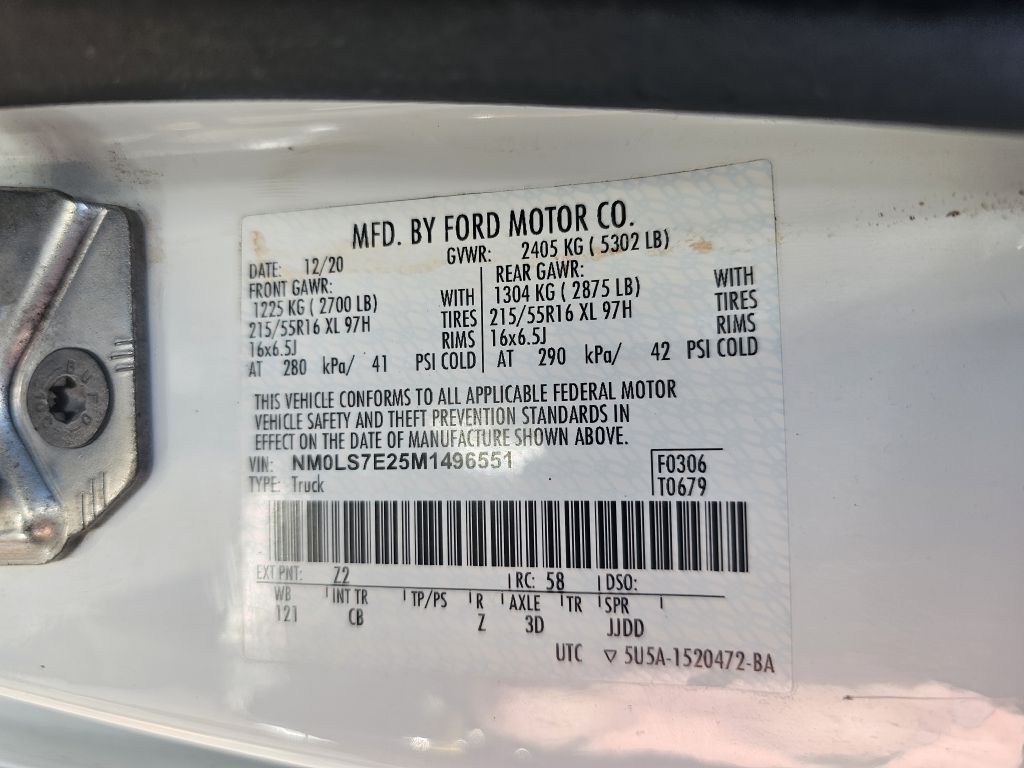 2021 Ford Transit Connect Image 24