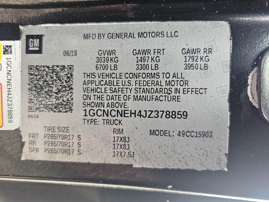 2018 Chevrolet Silverado 1500 Image 22