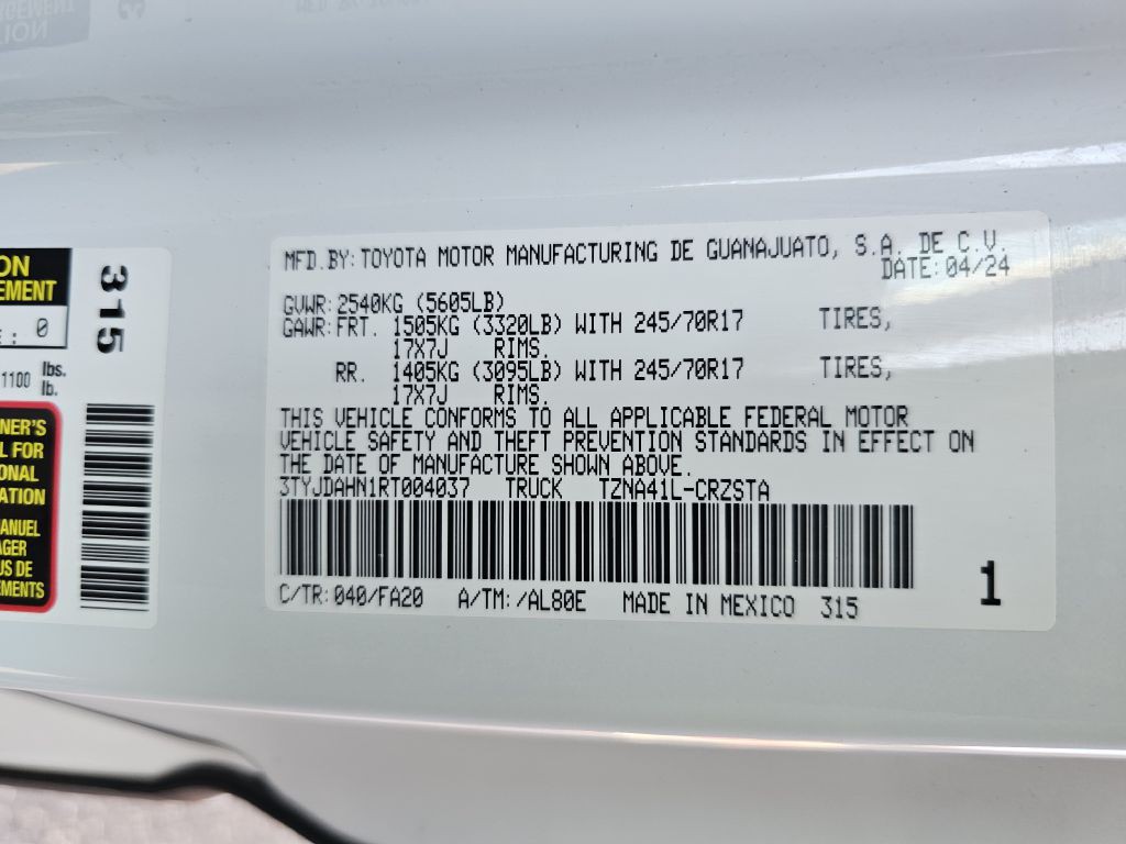 2024 Toyota Tacoma Image 24