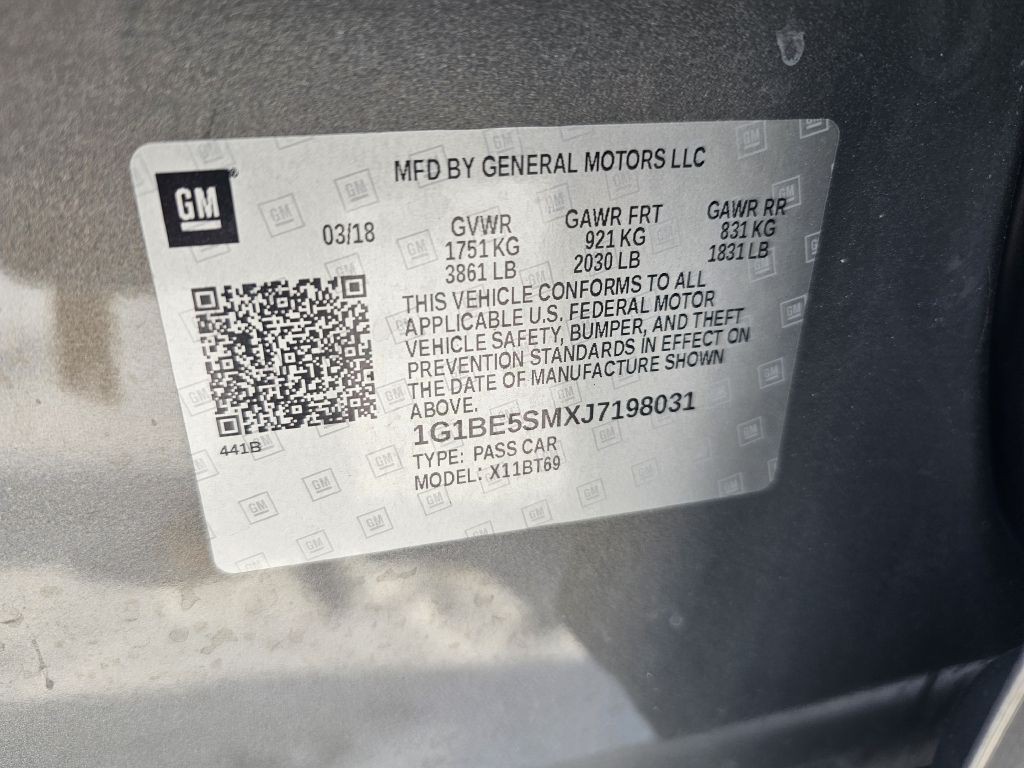 2018 Chevrolet Cruze Image 24