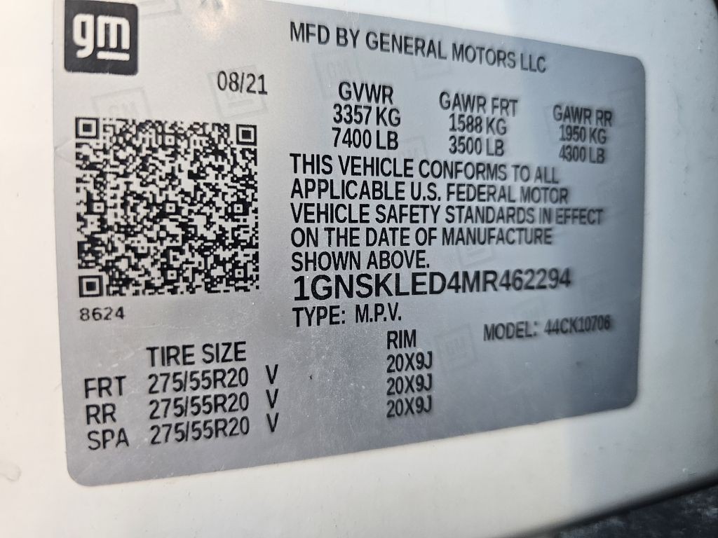 2021 Chevrolet Tahoe Image 25