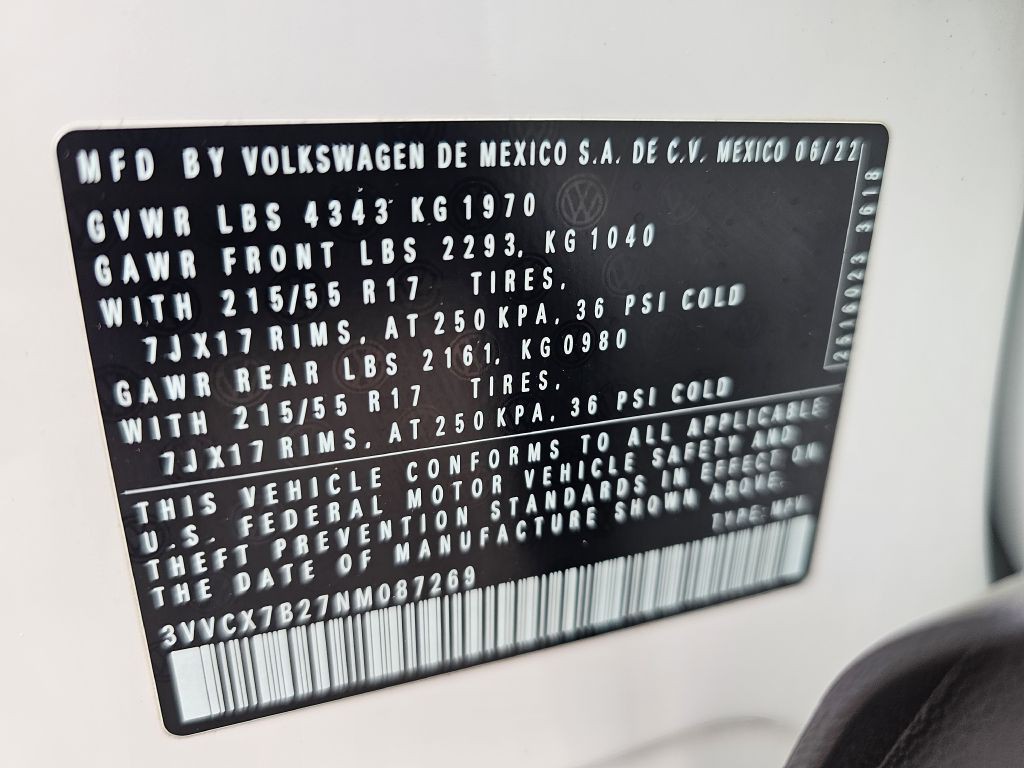 2022 Volkswagen Taos Image 24