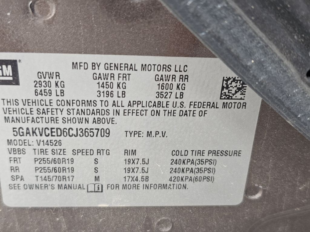 2012 Buick Enclave Image 24
