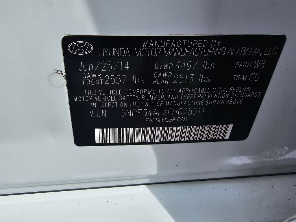 2015 Hyundai Sonata Image 24