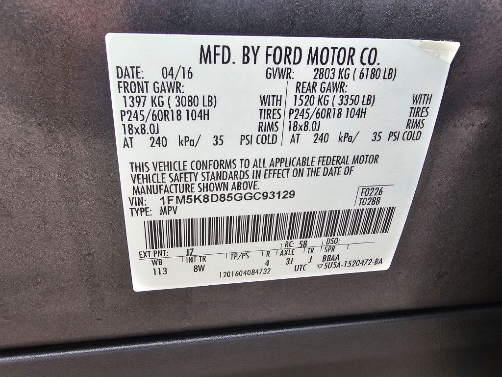 2016 Ford Explorer Image 25