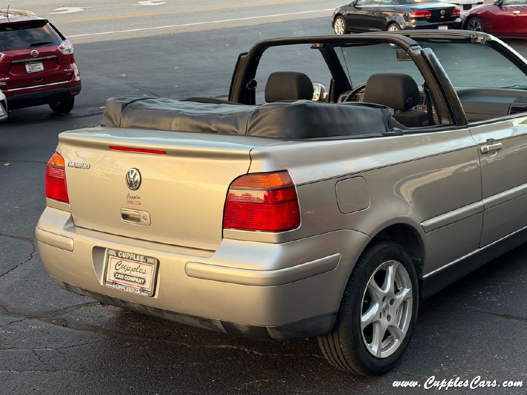 2001 Volkswagen Cabrio Image 43