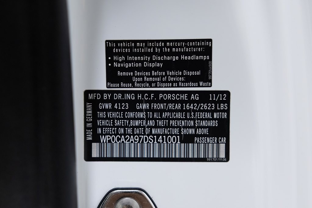 2013 Porsche 911 Image 90