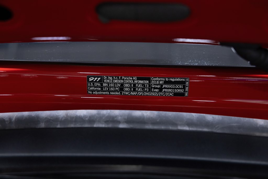 2018 Porsche 911 Image 75