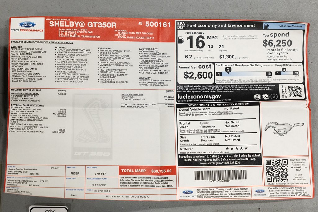 2018 Ford Mustang Image 85