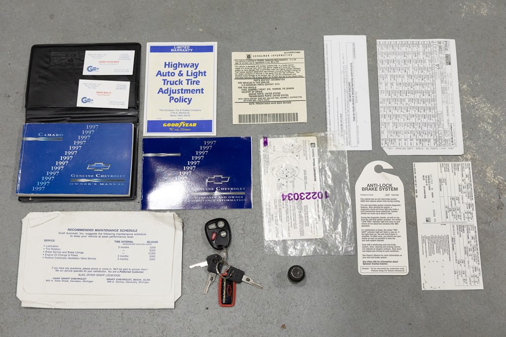 1997 Chevrolet Camaro Image 57