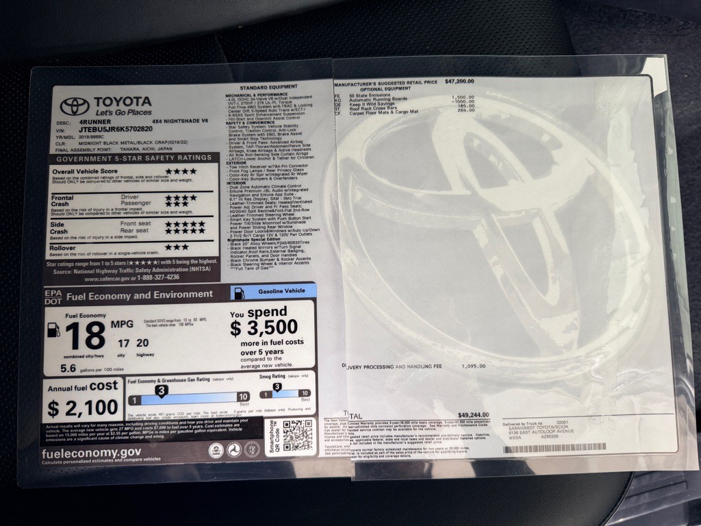 2019 Toyota 4Runner Image 24