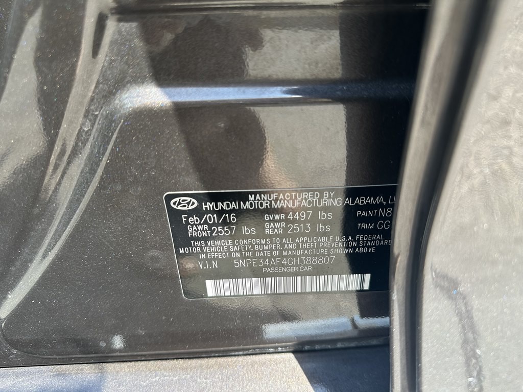 2016 Hyundai Sonata Image 16