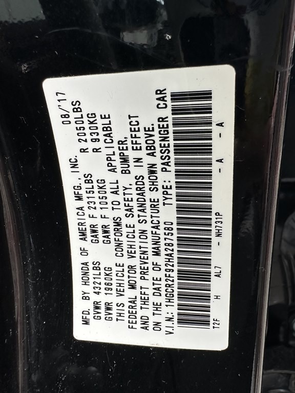 2017 Honda Accord Image 15