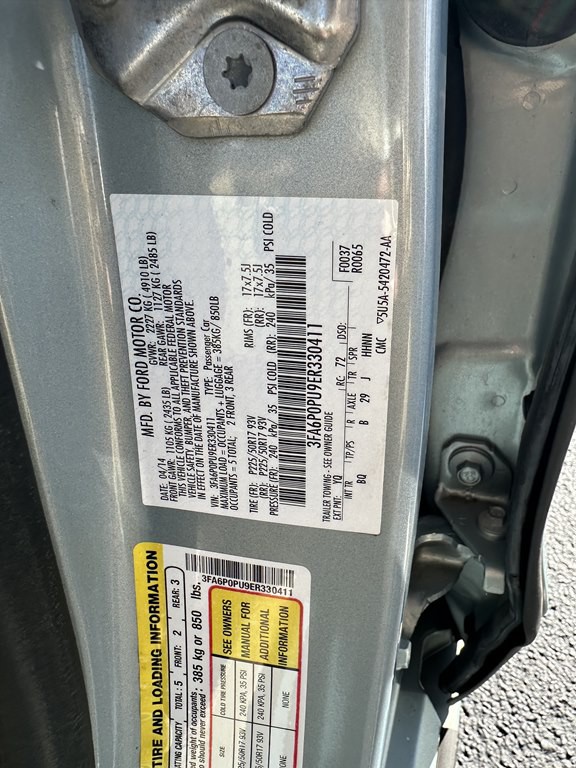 2014 Ford Fusion Image 16