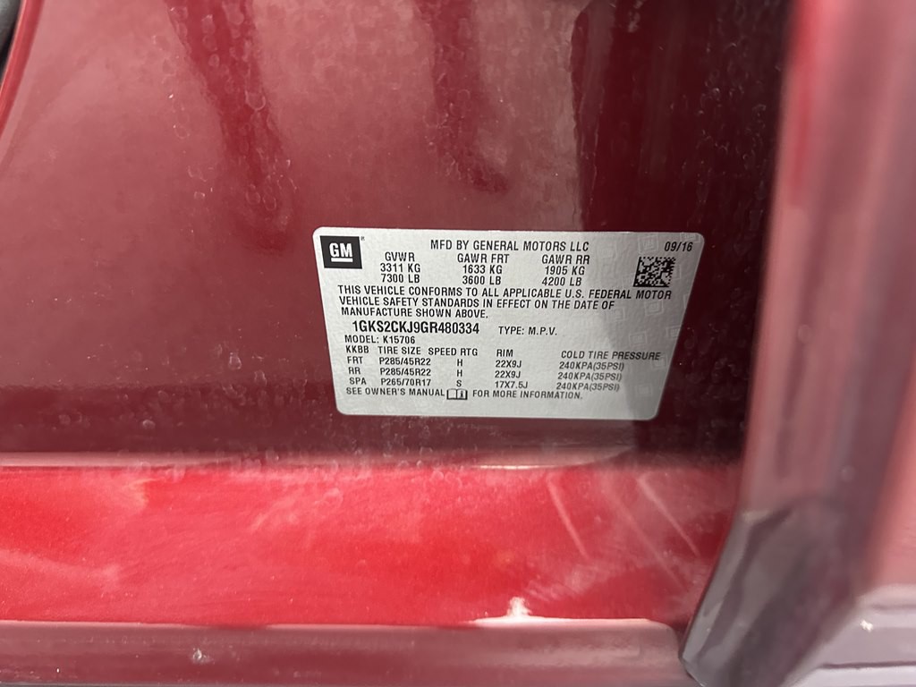 2016 GMC Yukon Image 17