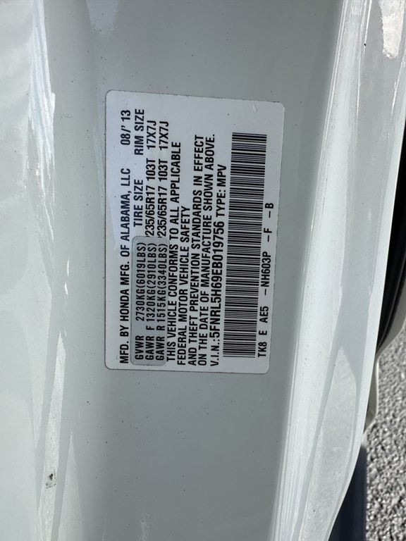 2014 Honda Odyssey Image 16