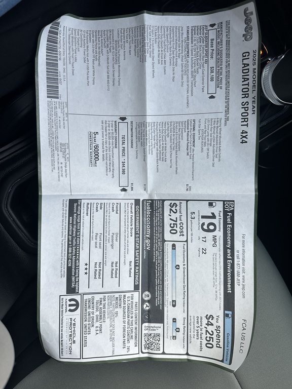 2025 Jeep Gladiator Image 33