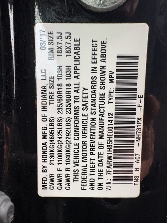 2017 Honda CR-V Image 14