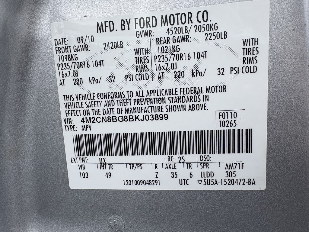 2011 Mercury Mariner Image 15