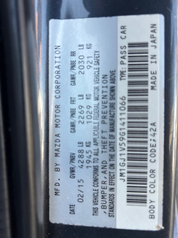 2016 Mazda Mazda6 Image 14