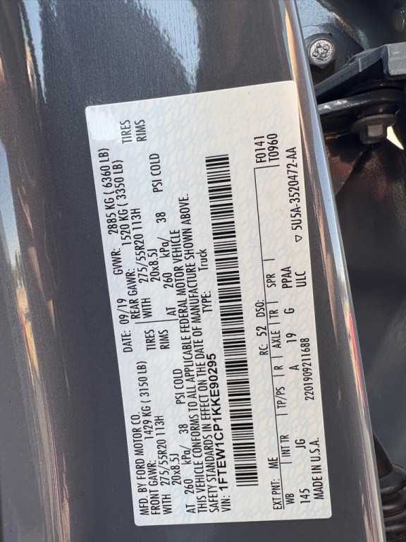 2019 Ford F-150 Image 16
