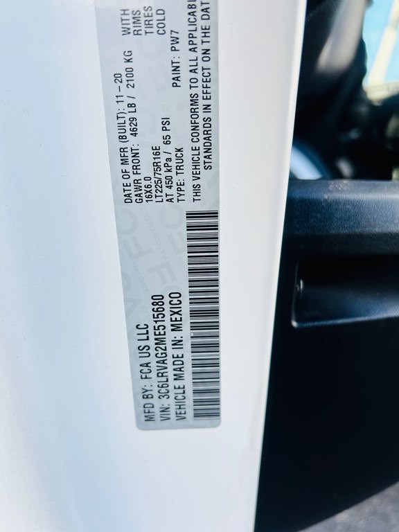 2021 RAM Promaster Image 10