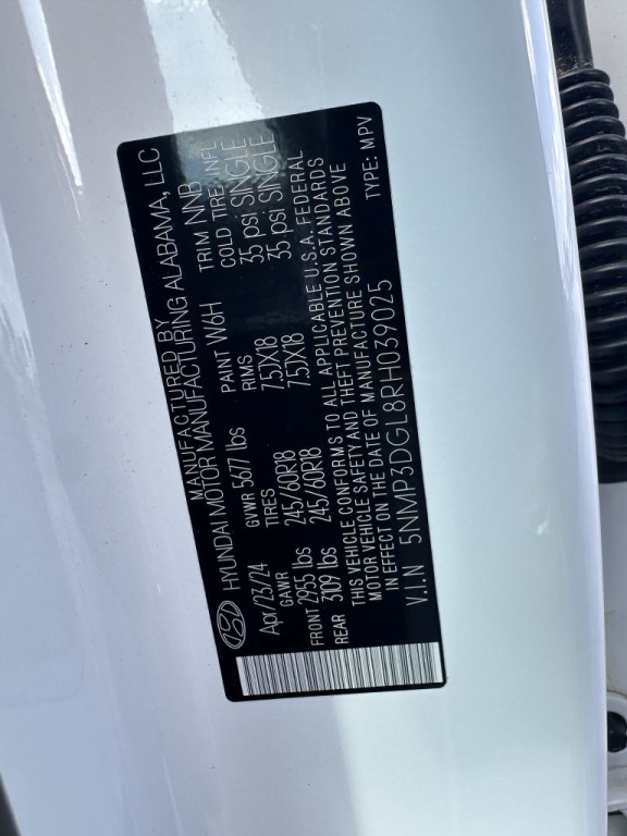 2024 Hyundai Santa Fe Image 41