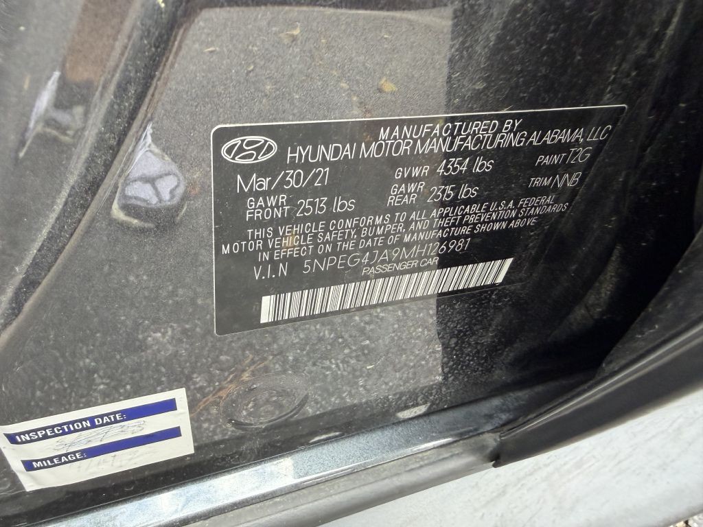 2021 Hyundai Sonata Image 36