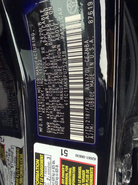 2023 Toyota Camry Image 36