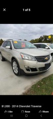 Image for 2014 Chevrolet Traverse LT ID: 6944639