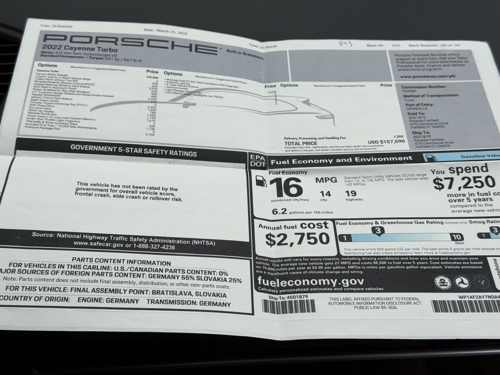 2022 Porsche Cayenne Image 19
