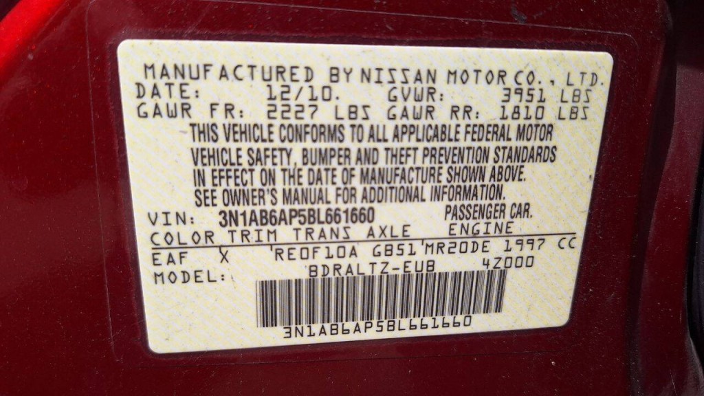 2011 Nissan Sentra Image 18