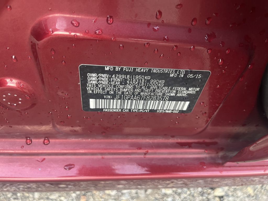 2015 Subaru Impreza Image 15