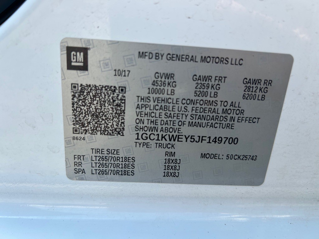 2018 Chevrolet Silverado 1500 Image 25