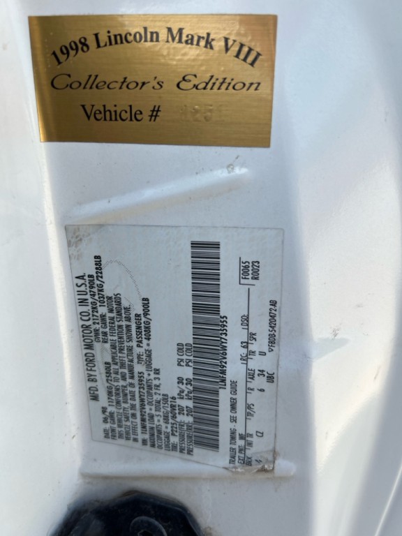 1998 Lincoln Mark VI Image 24