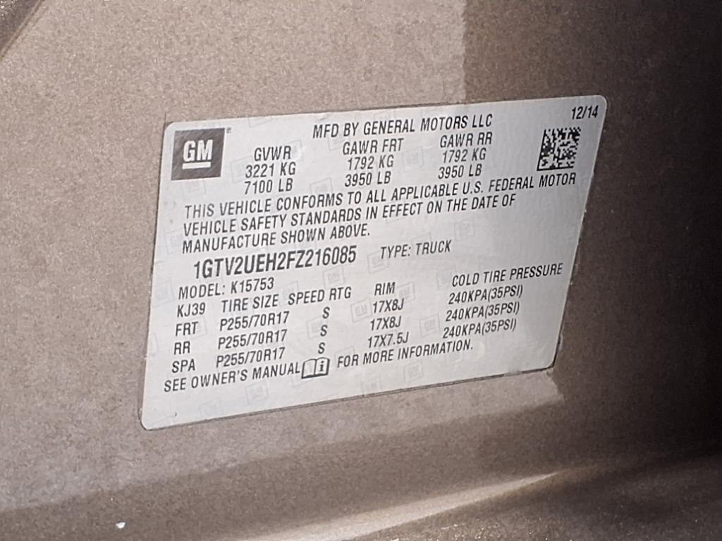 2015 GMC Sierra 1500 Image 22