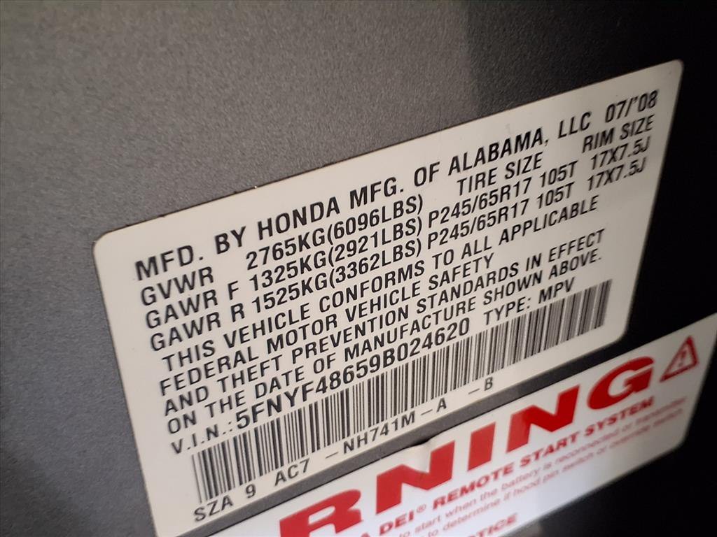 2009 Honda Pilot Image 19