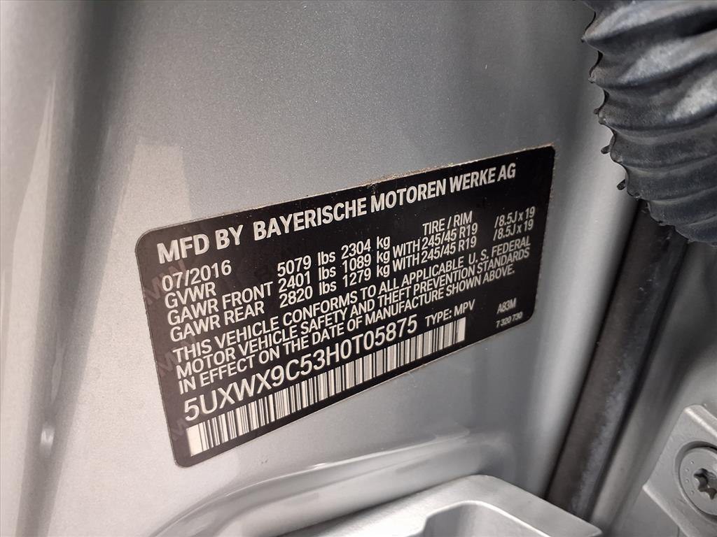 2017 BMW X3 Image 21