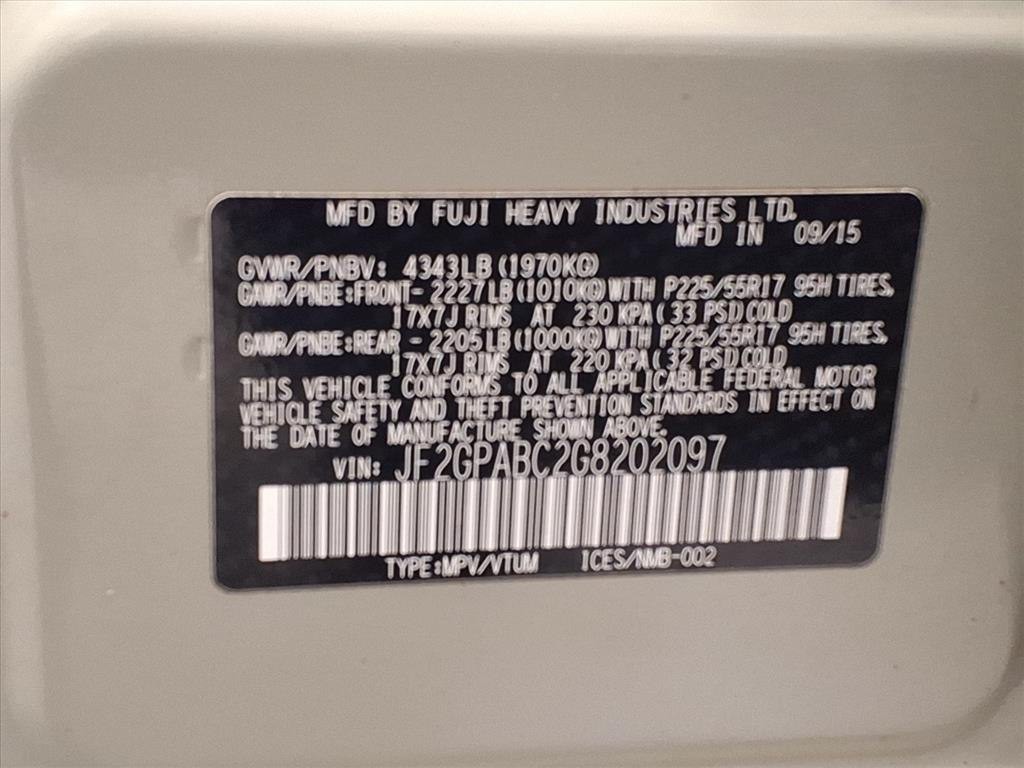 2016 Subaru Crosstrek Image 21