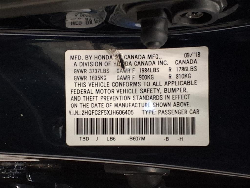 2018 Honda Civic Image 19