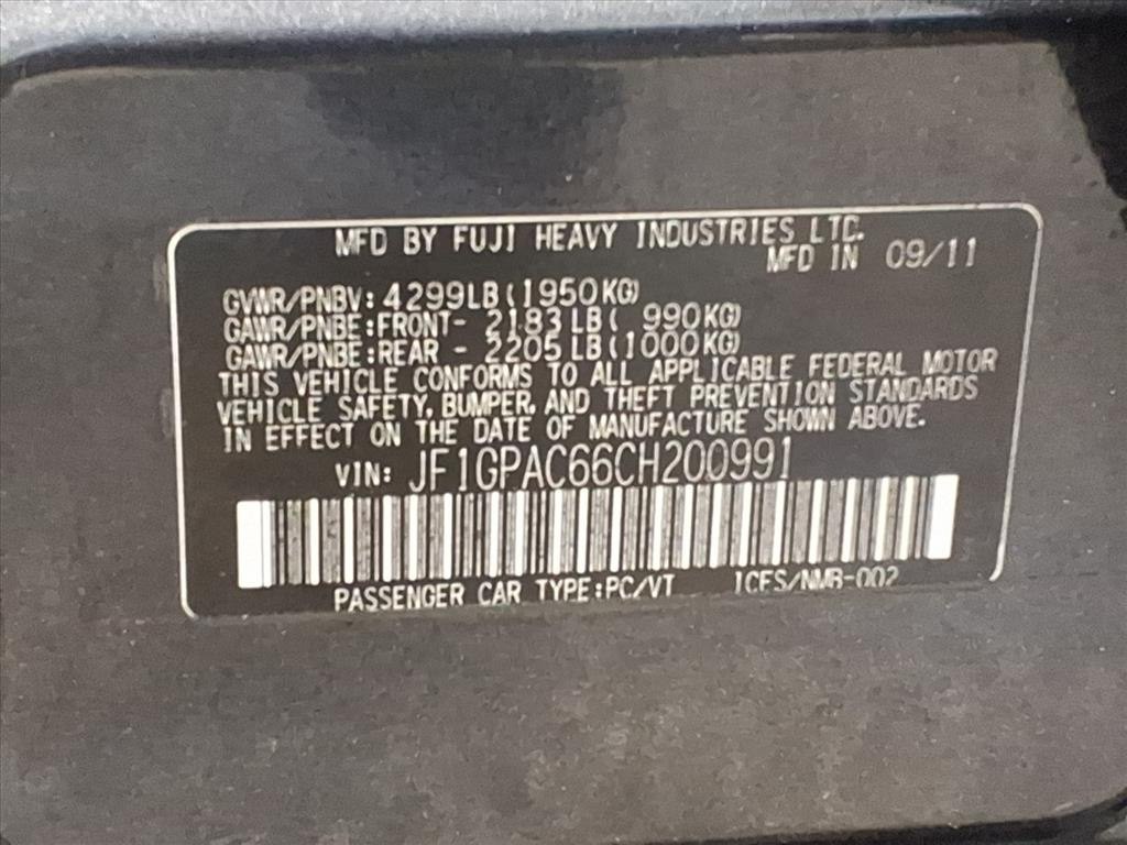 2012 Subaru Impreza Image 21