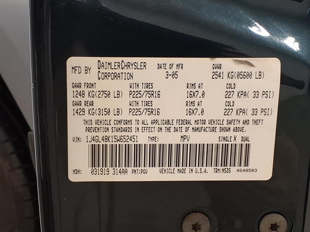 2005 Jeep Liberty Image 19