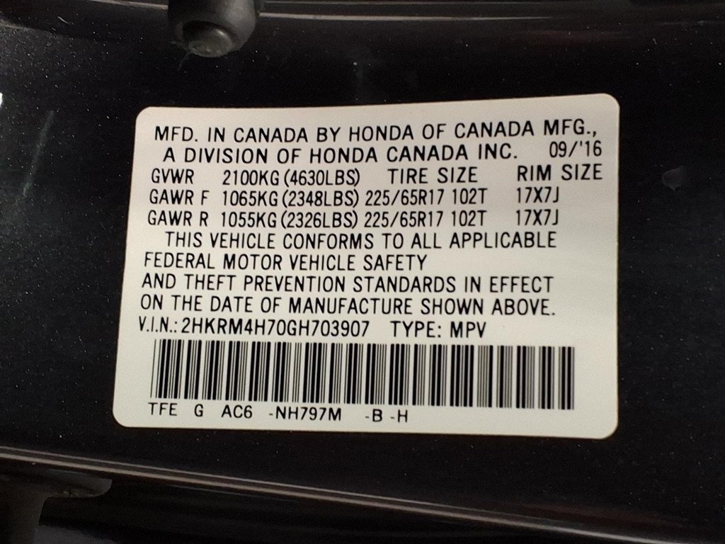 2016 Honda CR-V Image 22