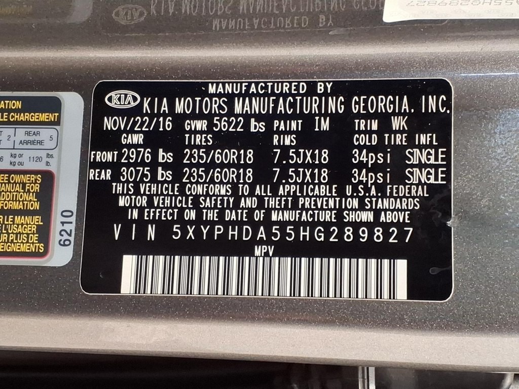 2017 Kia Sorento Image 23