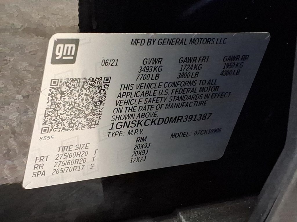 2021 Chevrolet Suburban Image 25