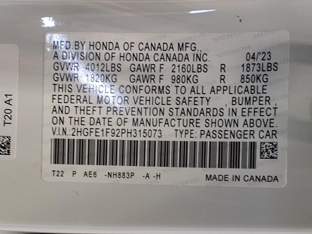 2023 Honda Civic Image 26