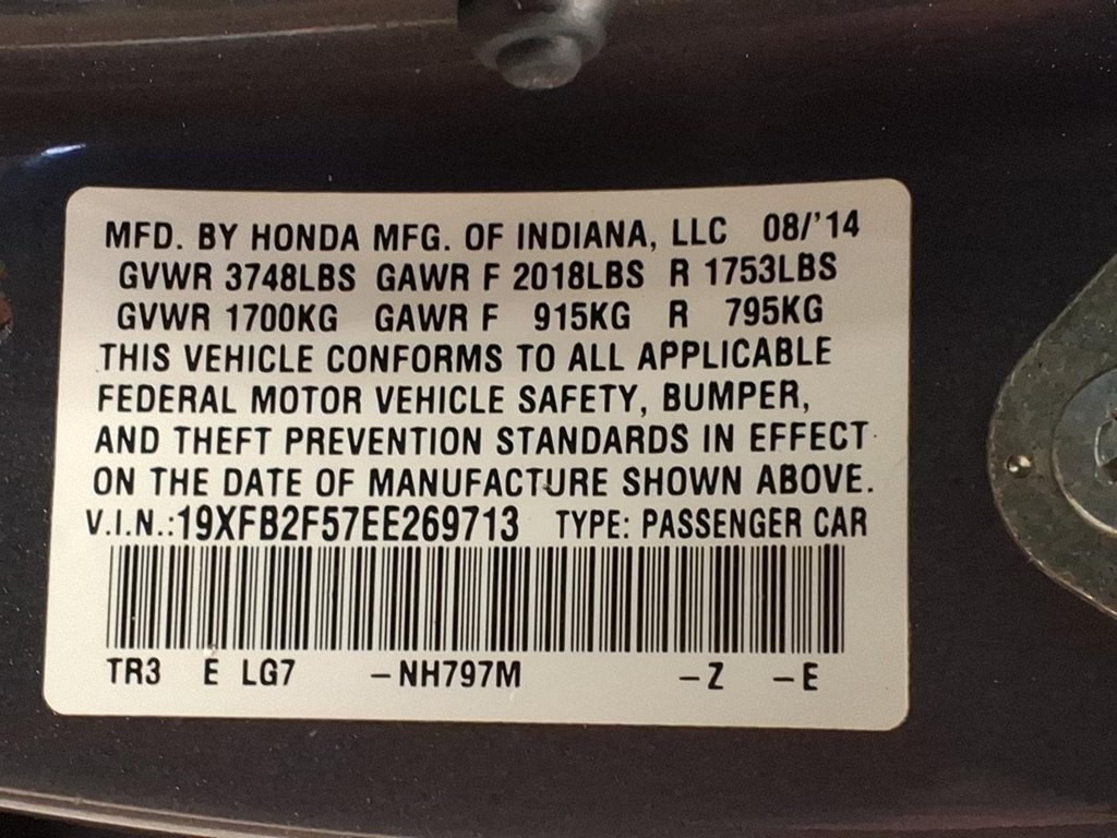 2014 Honda Civic Image 20