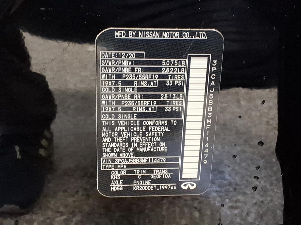 2021 INFINITI QX50 Image 24